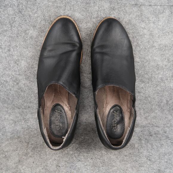 Eurosoft Sofft Shoes Womens 7 Loafer Slip On Everett Casual Comfort Black Flats - Picture 7 of 11